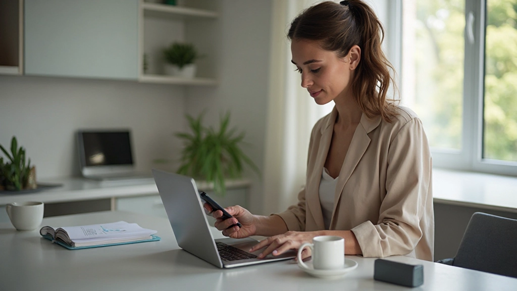 Digitala budgetappar på smartphone och tablet