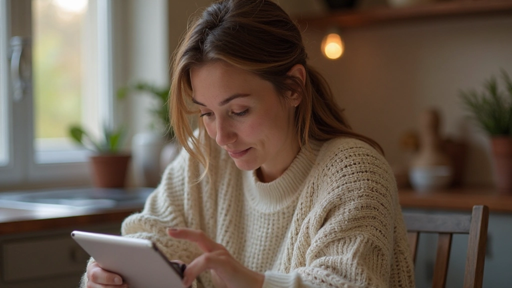 Produktjämföring på tablet med prislistor och utvärderingar